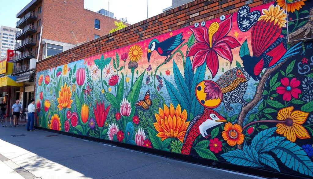 Australian Public Art Mural